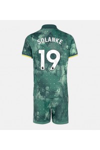 Tottenham Hotspur Dominic Solanke #19 Babytruitje 3e tenue Kind 2024-25 Korte Mouw (+ Korte broeken)